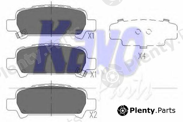  KAVO PARTS part KBP8002 Brake Pad Set, disc brake