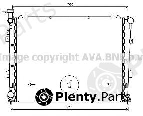  AVA QUALITY COOLING part KA2226 Radiator, engine cooling