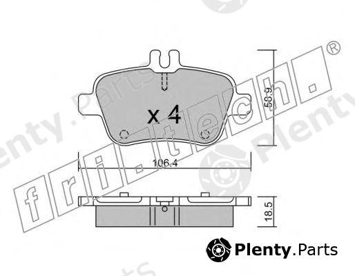  fri.tech. part 982.0 (9820) Brake Pad Set, disc brake
