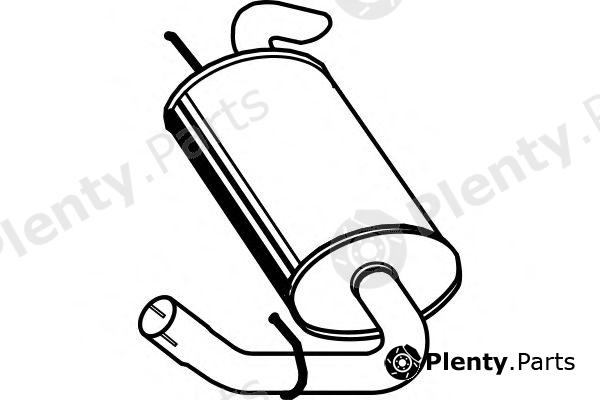  FENNO part P1679 End Silencer