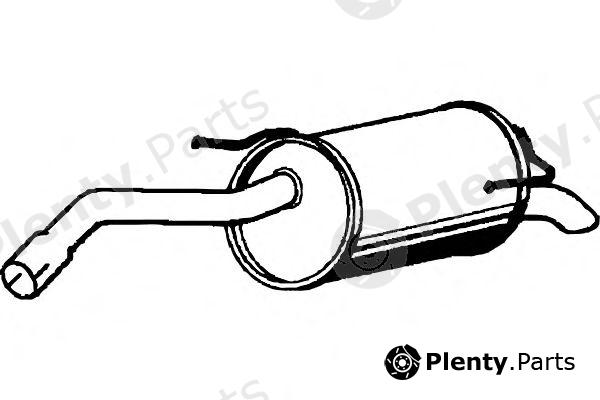  FENNO part P4277 End Silencer