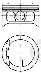  KOLBENSCHMIDT part 97363620 Piston