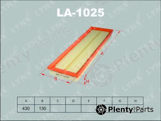  LYNXauto part LA1025 Air Filter