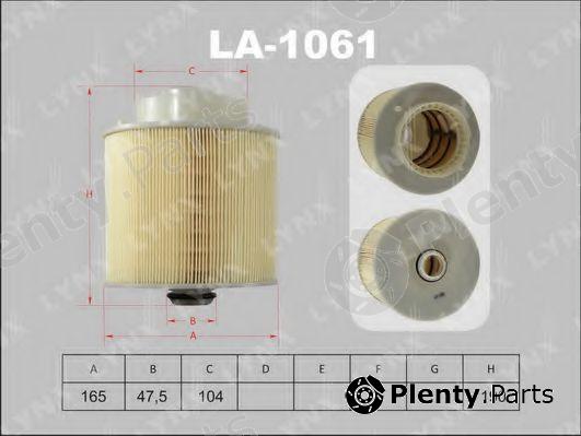  LYNXauto part LA1061 Air Filter