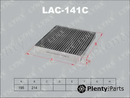 LYNXauto part LAC141C Filter, interior air