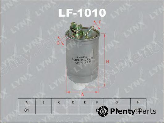  LYNXauto part LF-1010 (LF1010) Fuel filter