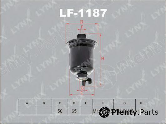  LYNXauto part LF1187 Fuel filter