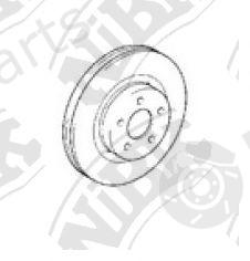 NiBK part RN21001 Brake Disc