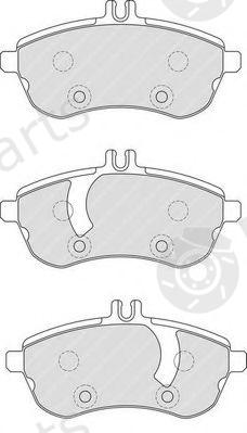  FERODO part FDB1978 Brake Pad Set, disc brake