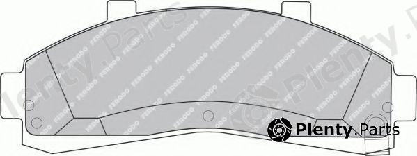  FERODO part FDB1129 Brake Pad Set, disc brake