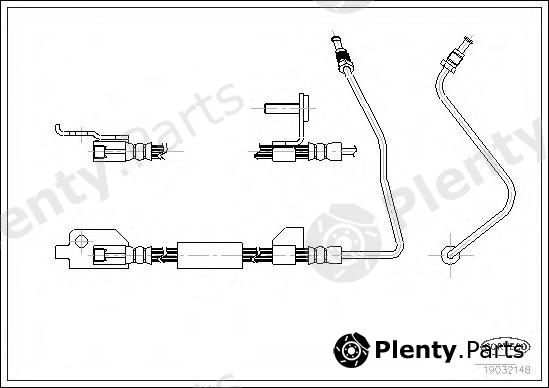  CORTECO part 19032148 Brake Hose