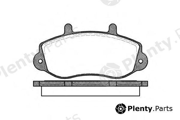  REMSA part 23302 Brake Pad Set, disc brake