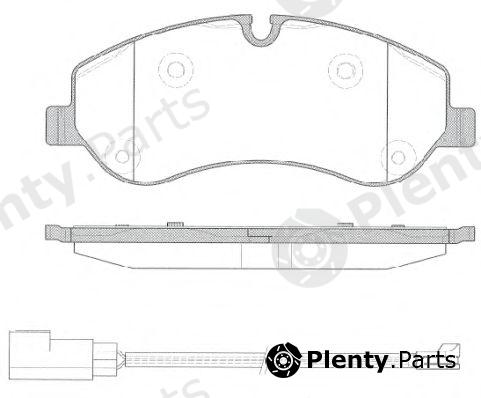 REMSA part 1520.02 (152002) Brake Pad Set, disc brake
