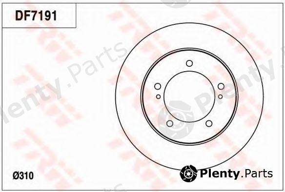  TRW part DF7191 Brake Disc