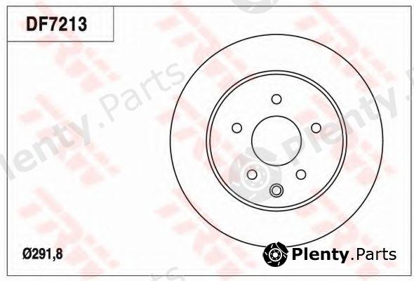  TRW part DF7213 Brake Disc