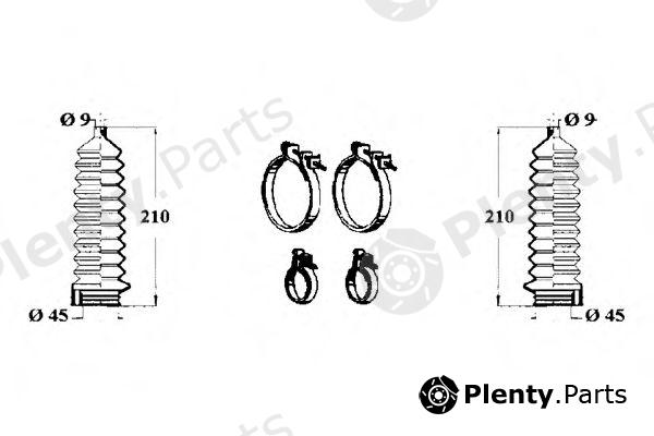  OCAP part 0900419 Bellow Set, steering