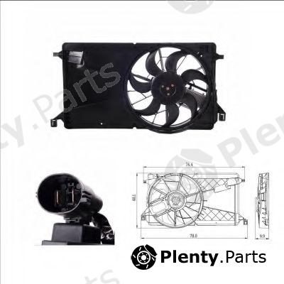  NRF part 47291 Fan, radiator