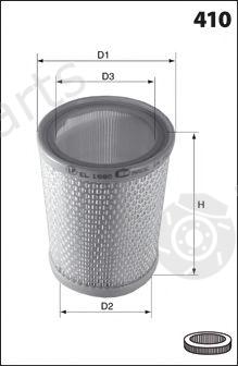  MECAFILTER part EL3152 Air Filter