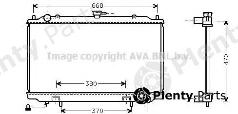  AVA QUALITY COOLING part DN2188 Radiator, engine cooling