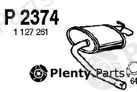 FENNO part P2374 End Silencer