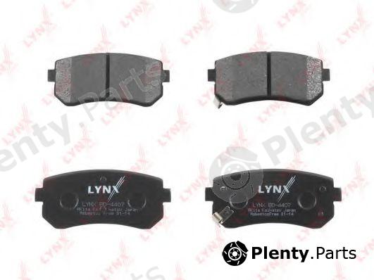  LYNXauto part BD4407 Brake Pad Set, disc brake
