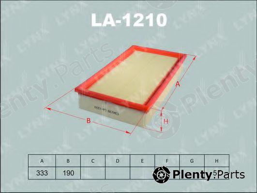  LYNXauto part LA1210 Air Filter