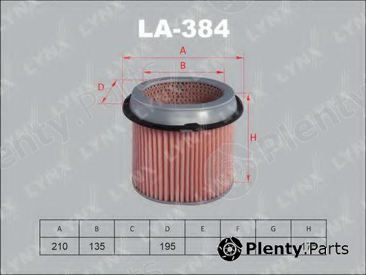  LYNXauto part LA384 Air Filter