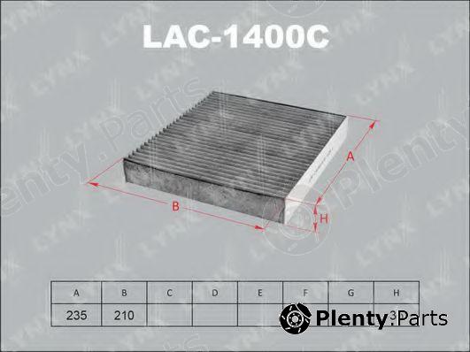  LYNXauto part LAC1400C Filter, interior air