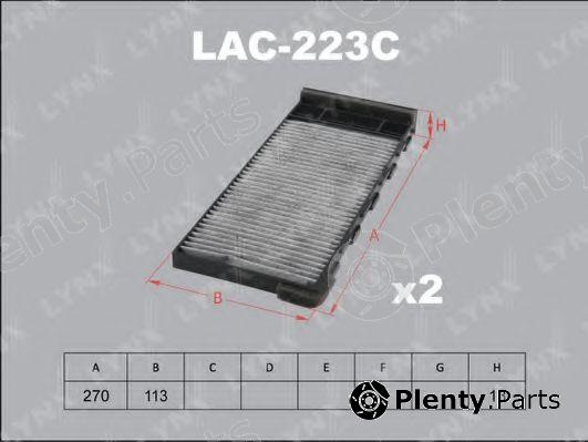  LYNXauto part LAC223C Filter, interior air