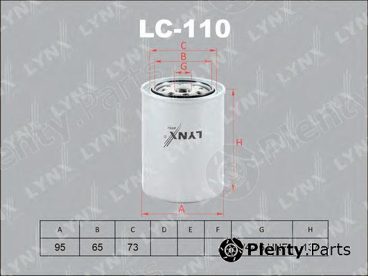  LYNXauto part LC110 Oil Filter