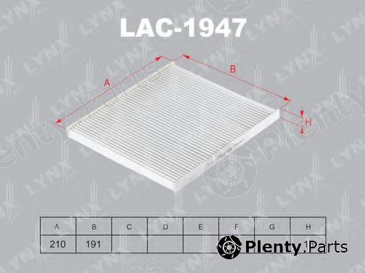  LYNXauto part LAC-1947 (LAC1947) Filter, interior air
