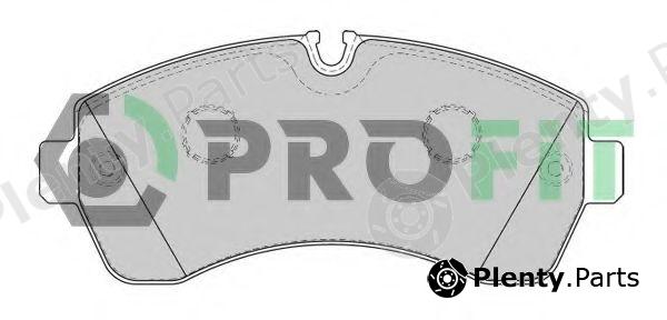  PROFIT part 5000-1777 (50001777) Brake Pad Set, disc brake