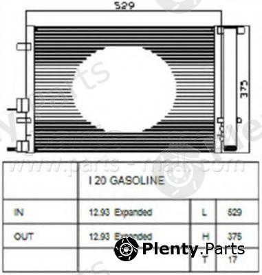  PARTS-MALL part PXNCA103 Condenser, air conditioning