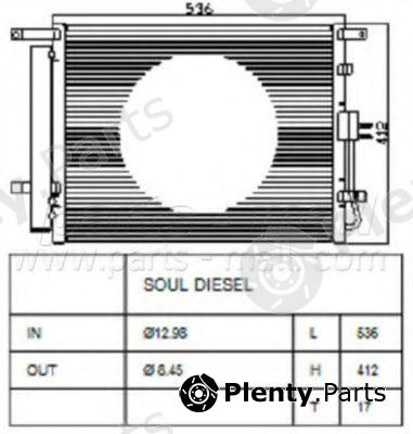  PARTS-MALL part PXNCB076 Condenser, air conditioning