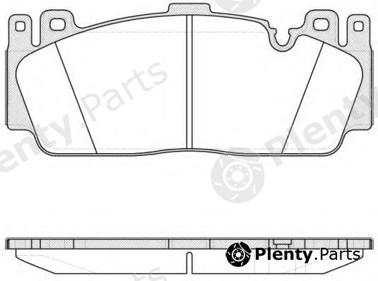  ROADHOUSE part 2154300 Brake Pad Set, disc brake