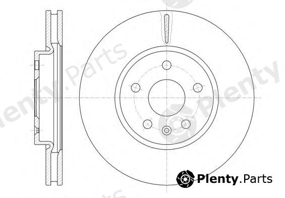  REMSA part 61286.10 (6128610) Brake Disc