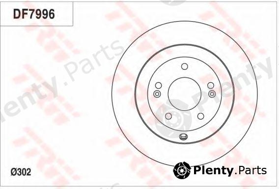  TRW part DF7996 Brake Disc