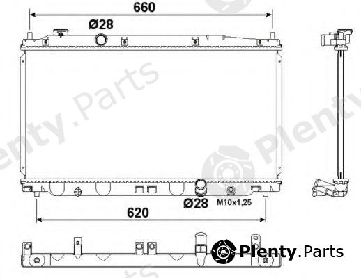  NRF part 53194 Radiator, engine cooling