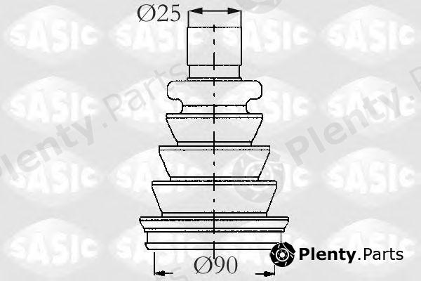  SASIC part 2933633 Bellow Set, drive shaft
