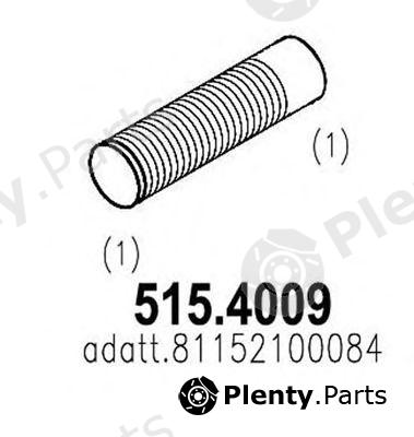  ASSO part 515.4009 (5154009) Flex Hose, exhaust system