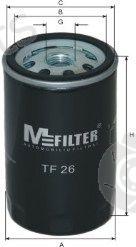  MFILTER part TF26 Oil Filter