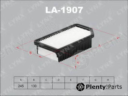  LYNXauto part LA1907 Air Filter