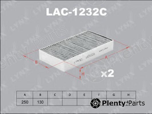  LYNXauto part LAC-1232C (LAC1232C) Filter, interior air