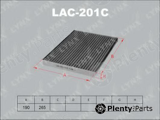 LYNXauto part LAC-201C (LAC201C) Filter, interior air