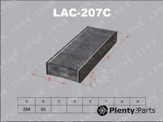  LYNXauto part LAC207C Filter, interior air
