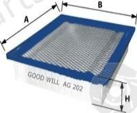  GOODWILL part AG202 Air Filter