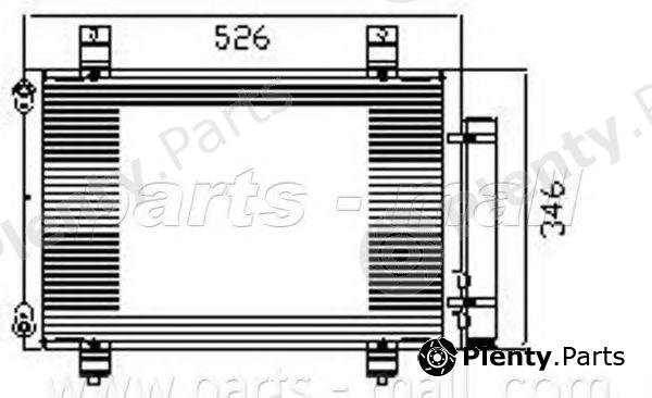  PARTS-MALL part PXNCM-005 (PXNCM005) Condenser, air conditioning