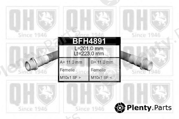  QUINTON HAZELL part BFH4891 Brake Hose