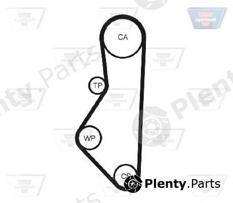  OPTIBELT part ZRK1115 Timing Belt