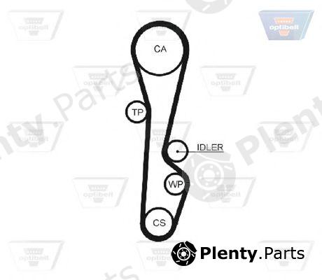  OPTIBELT part ZRK1120 Timing Belt